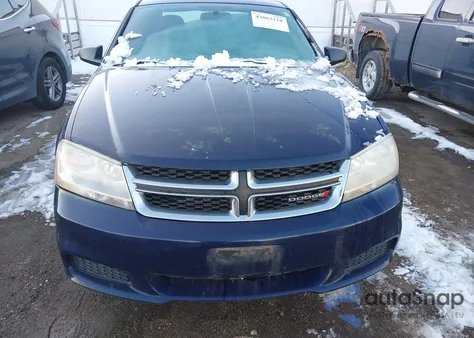 2014 Dodge Avenger Se z USA, uszkodzony, nr VIN 1C3CDZAB6EN147895